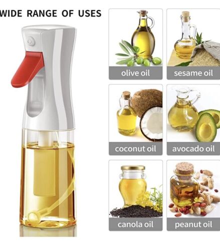 Oil Sprayer for Cooking, 200Ml Glass Olive Oil Sprayer Mister，60% off Amazon price